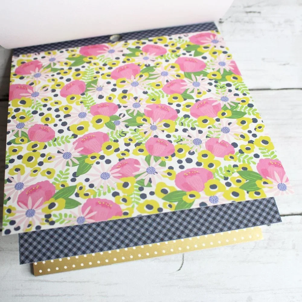 Jen Hadfield Scrapbook Cardstock Paper Pad 6
